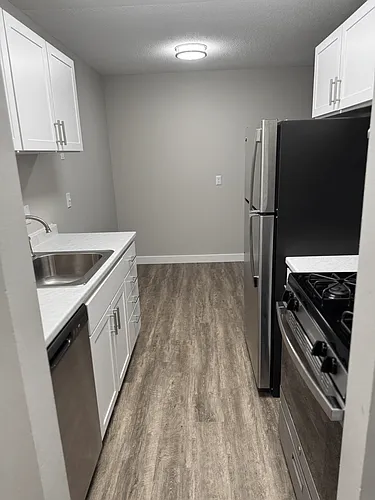 Floor plan One Bed One Bath - Upgraded