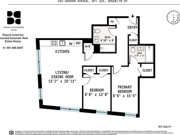 2nd image of 540 Graham Ave #205
