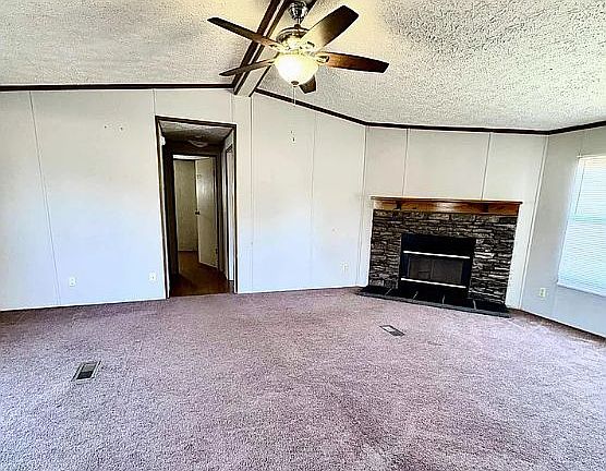 Vented fireplace