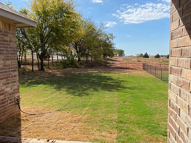 Fenced Back Yard