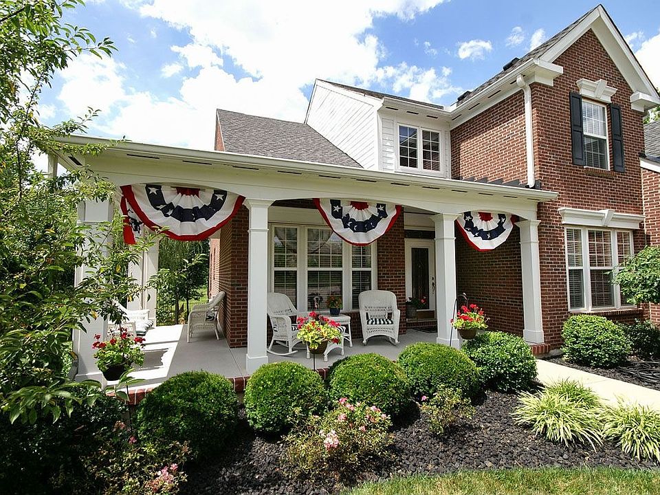 Wrap-around porch