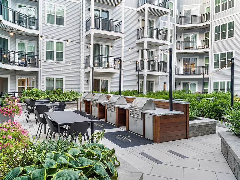 Sizzle and savor at Modera Montville! Our inviting grilling stations are perfect for weekend barbecues and gatherings with friends.
