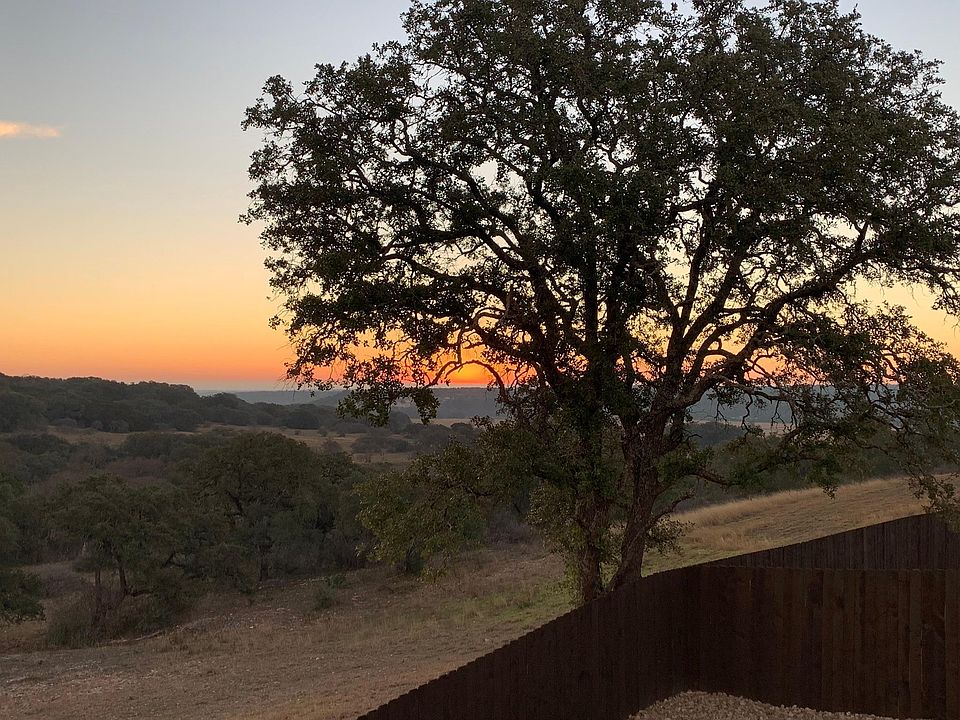 Sunrise view from patio