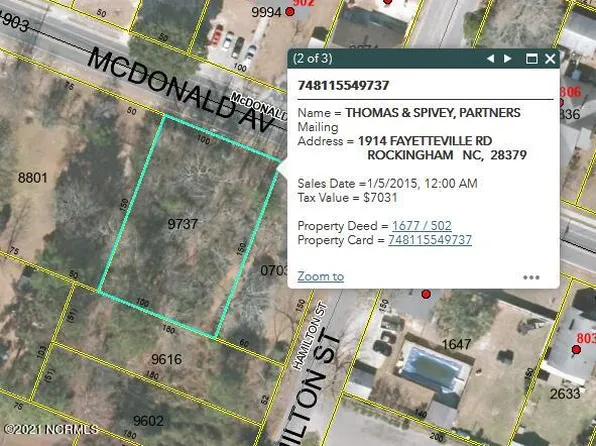 Tbd Mcdonald Avenue, Hamlet, NC 28345