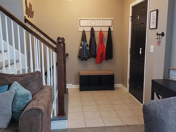Landing inside front door.