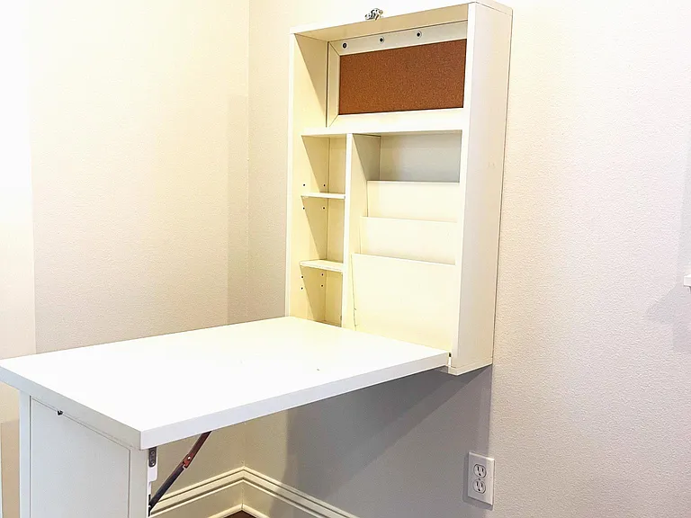 Cabinet Desk in Master Suite