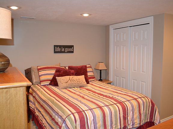 Basement bedroom