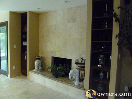fireplace-cherry wall units