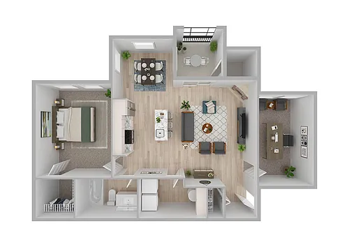 Floor plan Caribbean