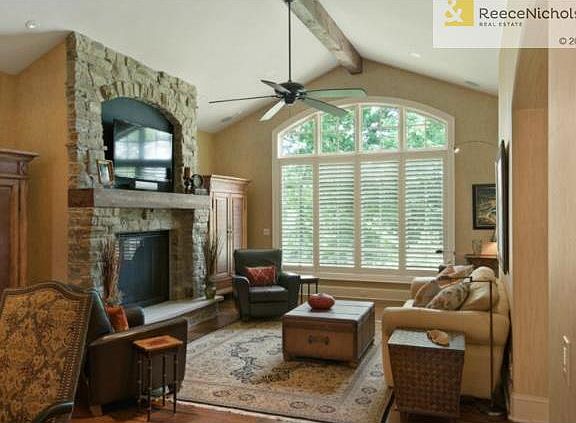 Charming hearth room!