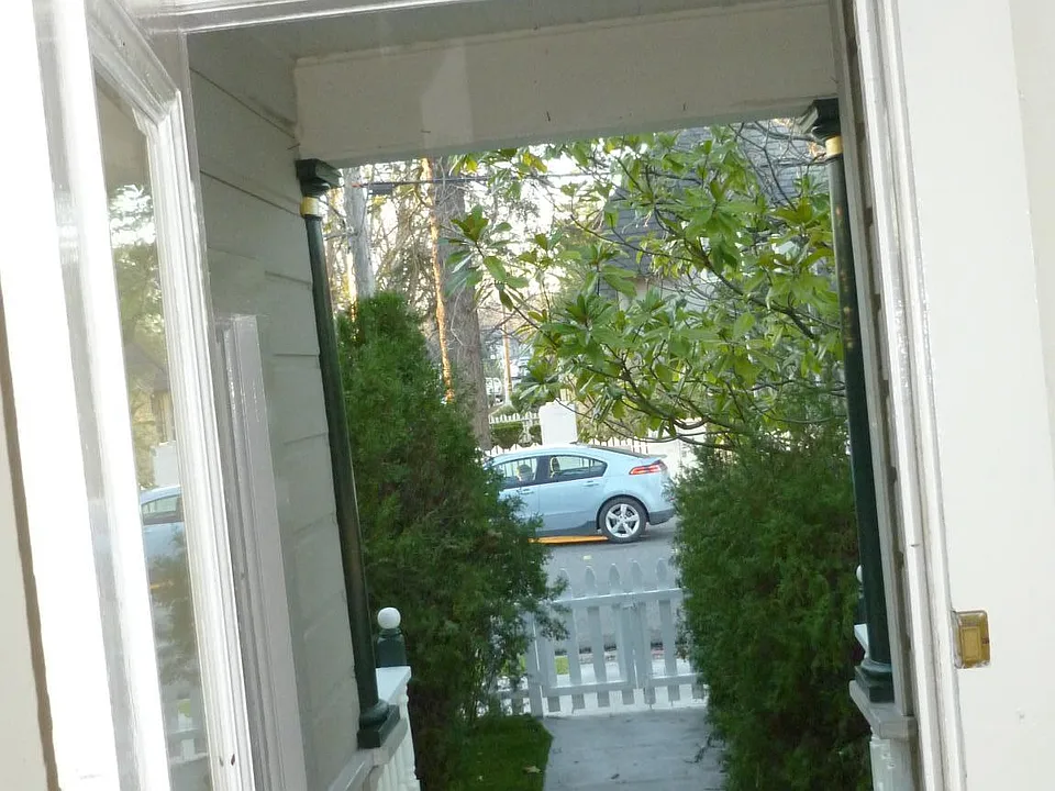Brick entrance way 