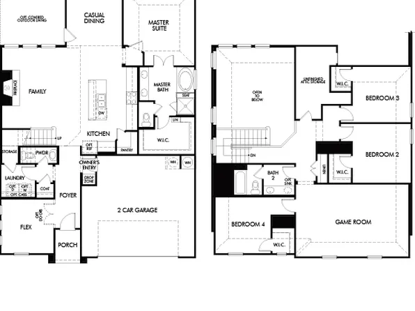 The Pine (4007) Plan, Arcadia Ridge - Classic Series