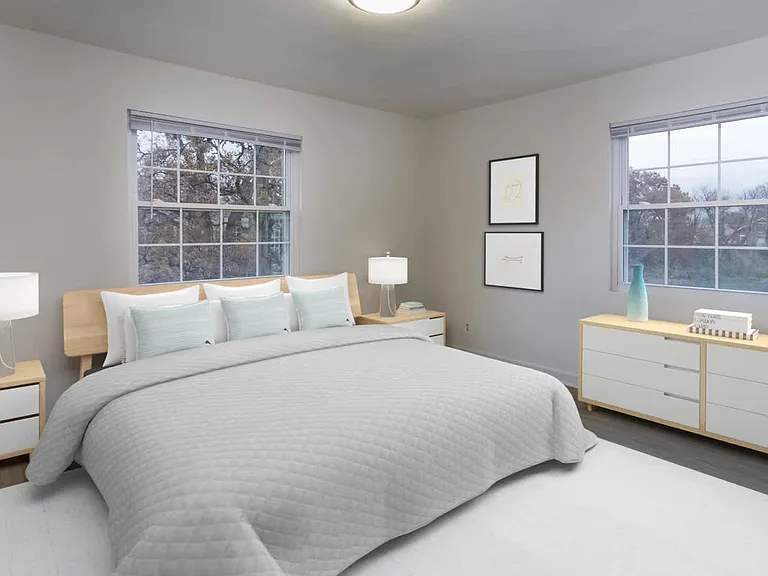 Bedroom with Hard Surface Flooring