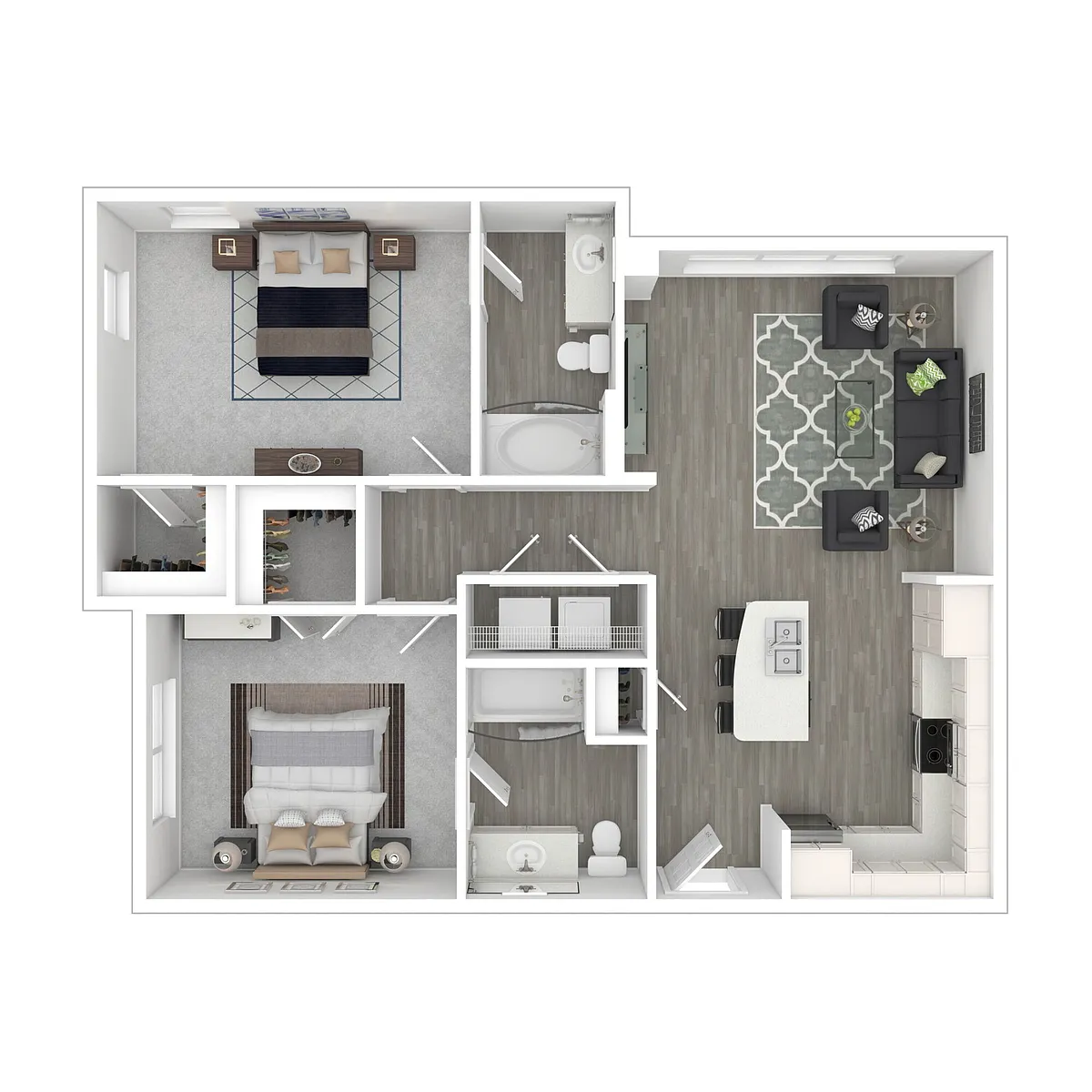 Floor plan B6