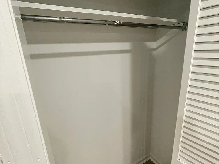 Storage closet located on the main living area