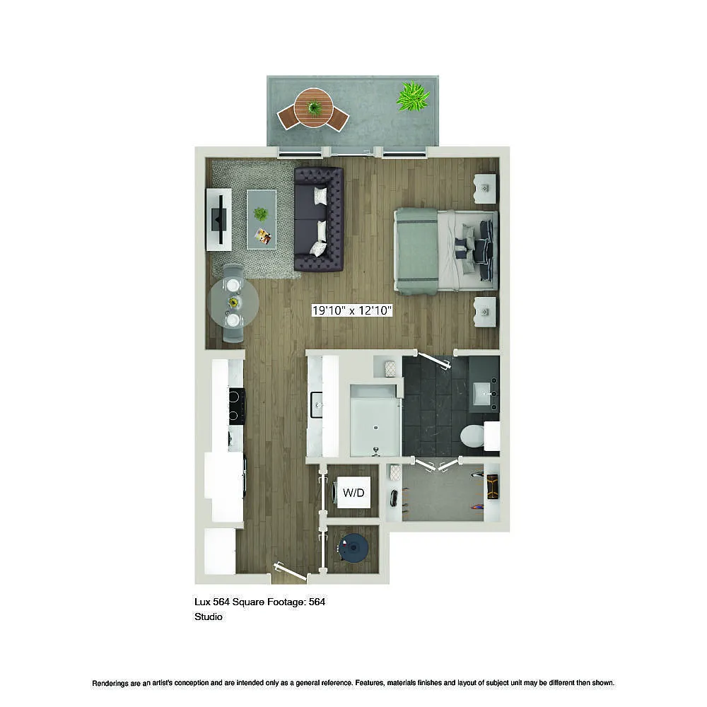 Floor plan E12