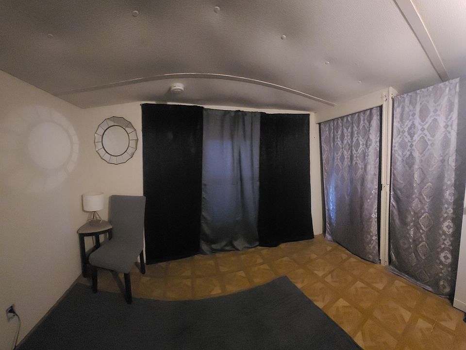 Bedroom and closet