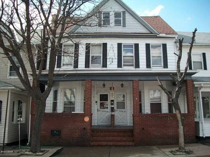 front of property