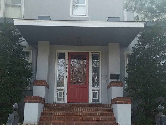 Grand front entrance