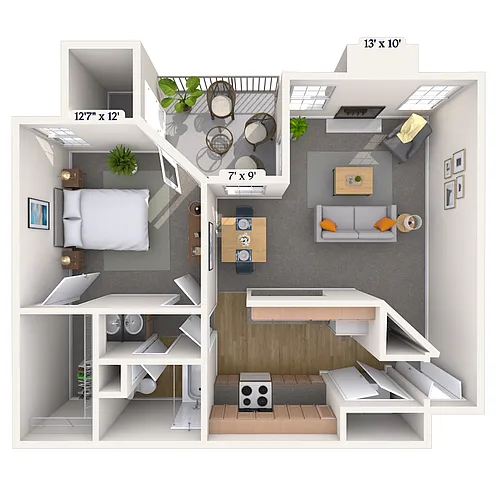 Floor plan The Walton