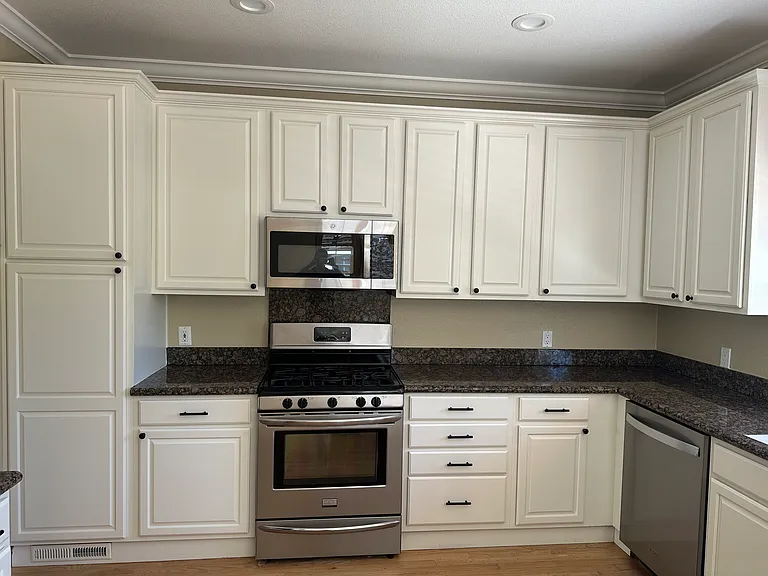 Kitchen, with gas range
