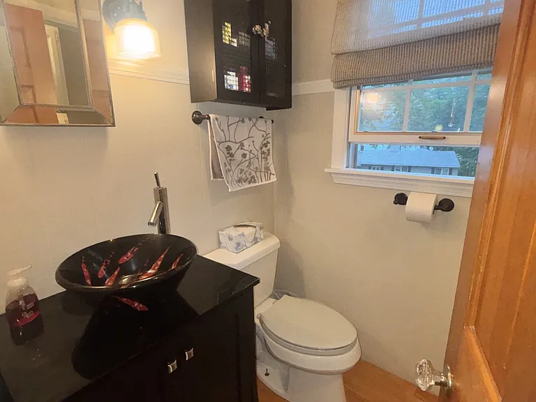 1/2 Bath with Laundry on the main level
