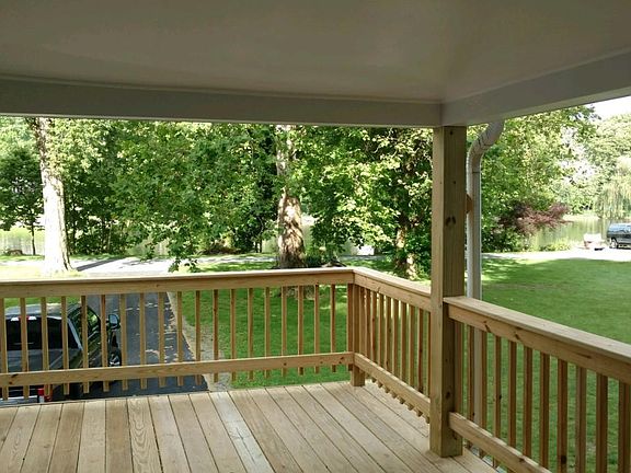 Private covered deck