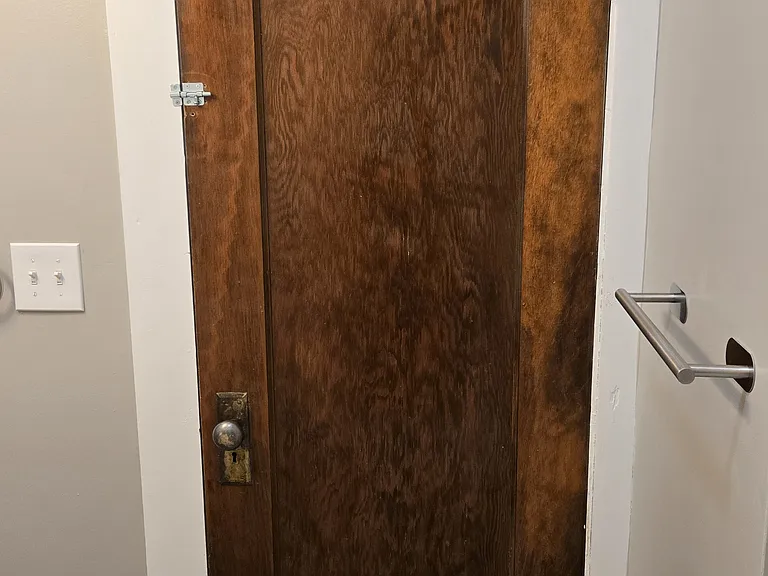 Bathroom door