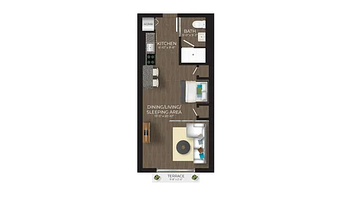 Floor plan Aruba
