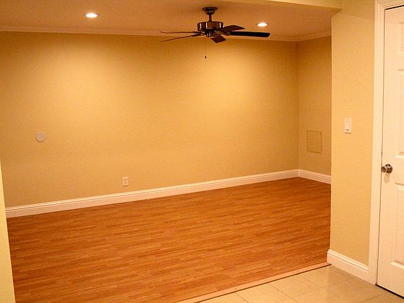 LED reccessed lighting, base boards, crown moldings, and cei