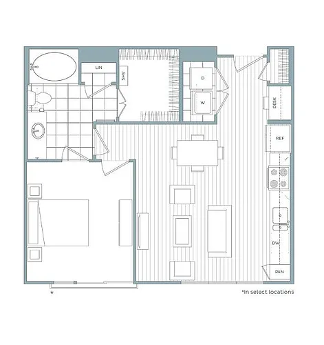 Floor plan B