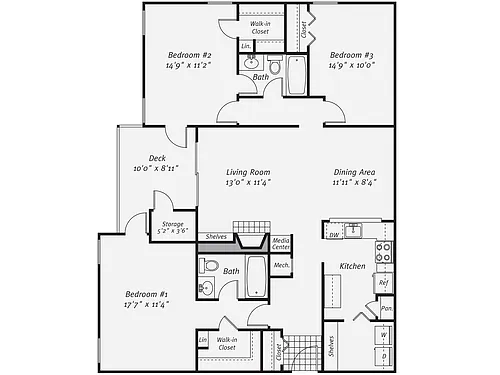 Floor plan C1