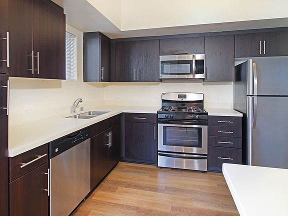 Kitchen with Stainless Steel Appliances
