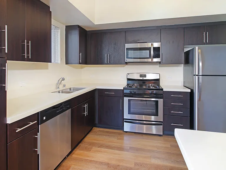 Kitchen with Stainless Steel Appliances