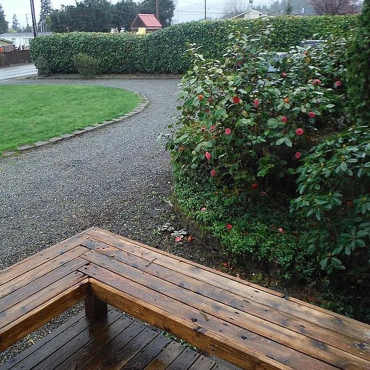 Front deck.