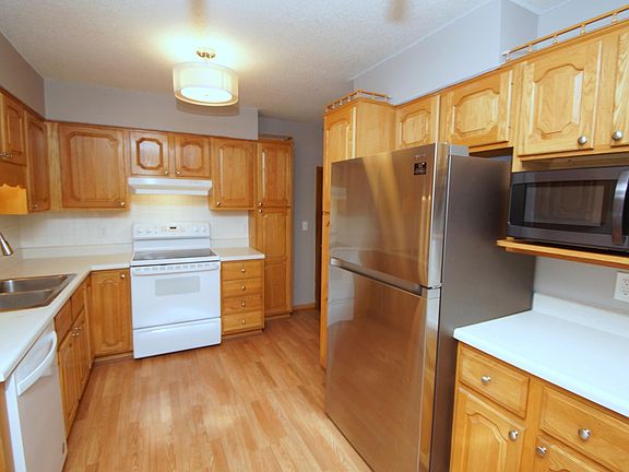 Kitchen view 1. New dishwasher and recently replaced refrigerator