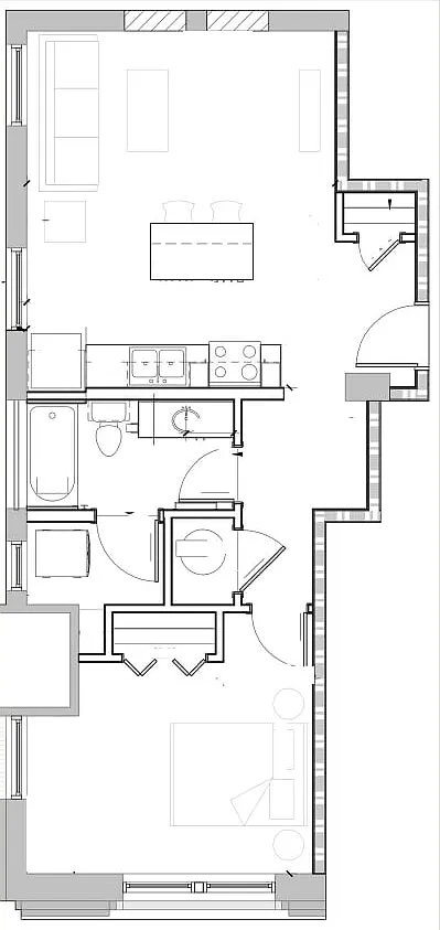 Floor plan President