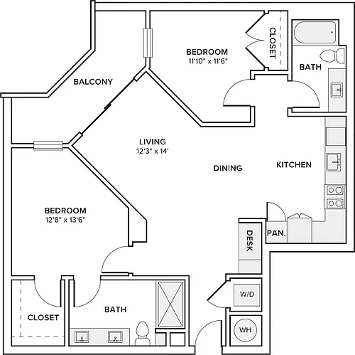Floor plan B02