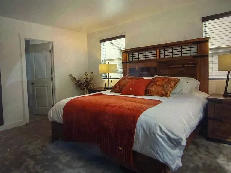 Master Bedroom with Ensuite Bathroom/walk-in shower and large walk-in closet