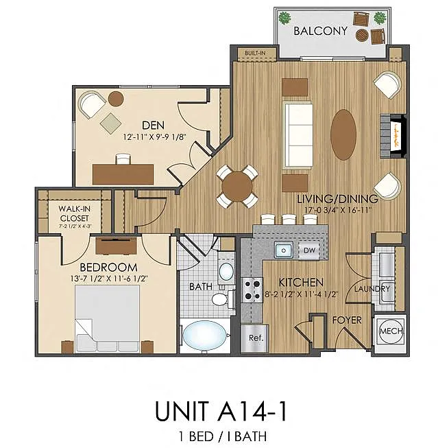 Floor plan A14