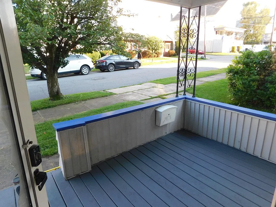 View from the front door