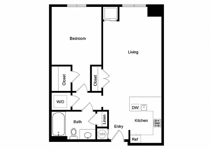 Floor plan A06A