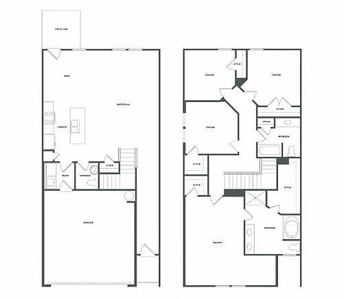 Floor plan Austin Flex