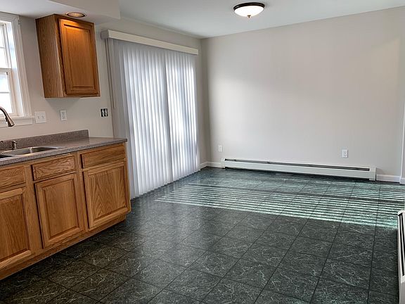 sunny eating space looking out onto deck