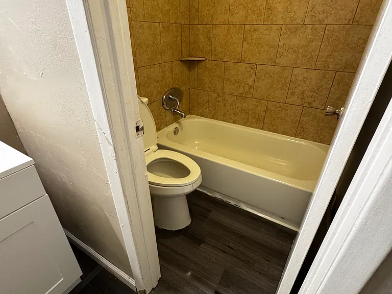 Upstairs bathroom and shower
