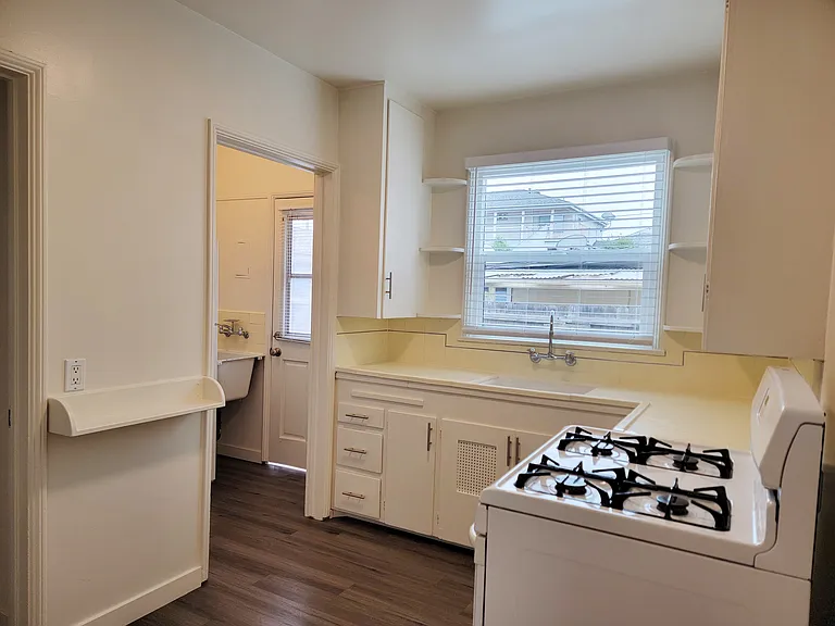 Kitchen and back entry