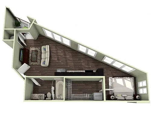 Floor plan DUNHILL