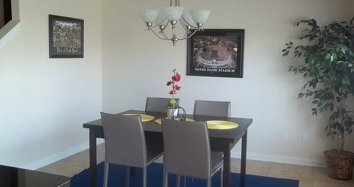 Dining room table/dinette area