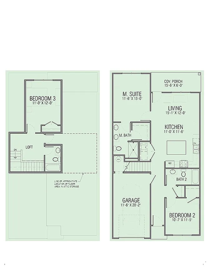 Floor plan Rutledge