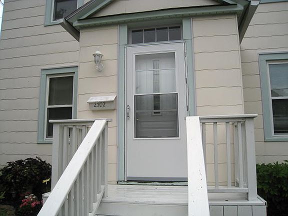 Welcoming front porch